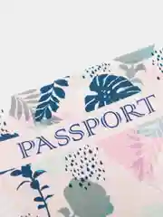 Розовый обложка для паспорта