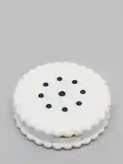 Белый футляр для контактных линз