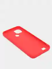 Алый чехол силиконовый Realme C21 Реалми С21 цветной, матовый
