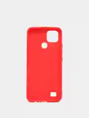 Алый чехол силиконовый Realme C21 Реалми С21 цветной, матовый