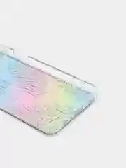 Лазурный чехол Samsung Galaxy M32, Самсунг Галакси М32 твердый прозрачный с рисунком