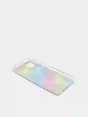 Лазурный чехол Samsung Galaxy M32, Самсунг Галакси М32 твердый прозрачный с рисунком