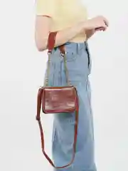 Коричневый женская сумка