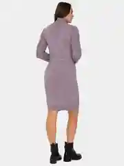 Сиреневый платье для беременных и кормящих I Love Mum "Лабель"