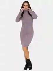 Сиреневый платье для беременных и кормящих I Love Mum "Лабель"