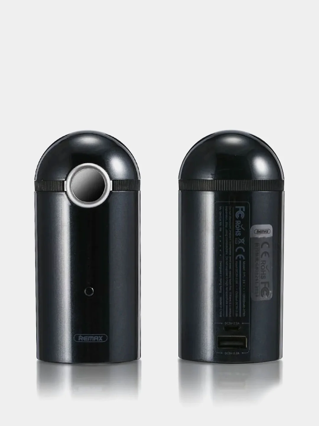 Черный мобильный аккумулятор (PowerBank) REMAX Cutie Series RPL-36 10000 mAh