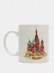 Кружка Города России: Москва. Храм Василия Блаженного (подарочная упаковка),330 мл, фарфор