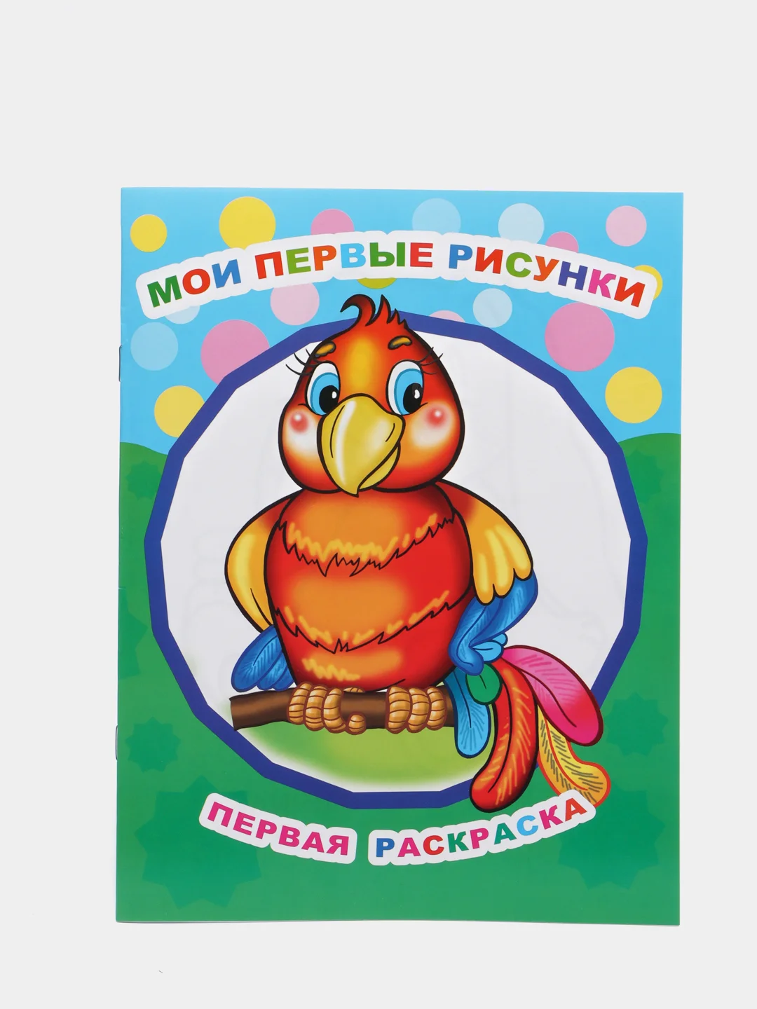 Раскраска для самых маленьких, крупный контур, формат А4