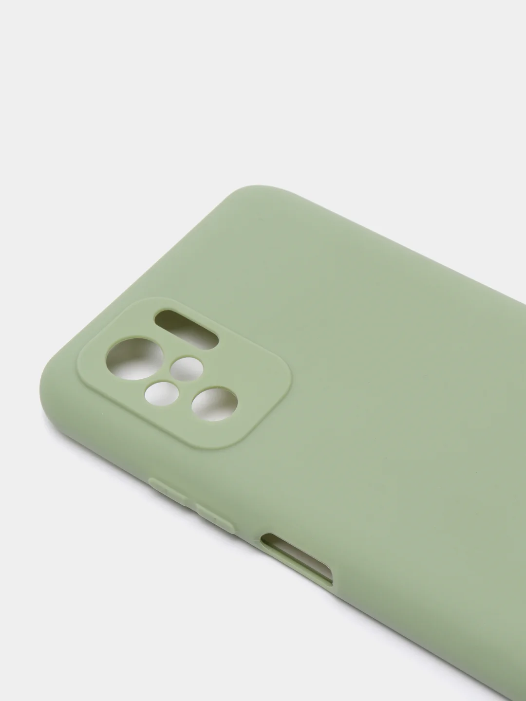 Оливковый чехол Xiaomi Redmi Note 10 / Note 10s, силиконовый