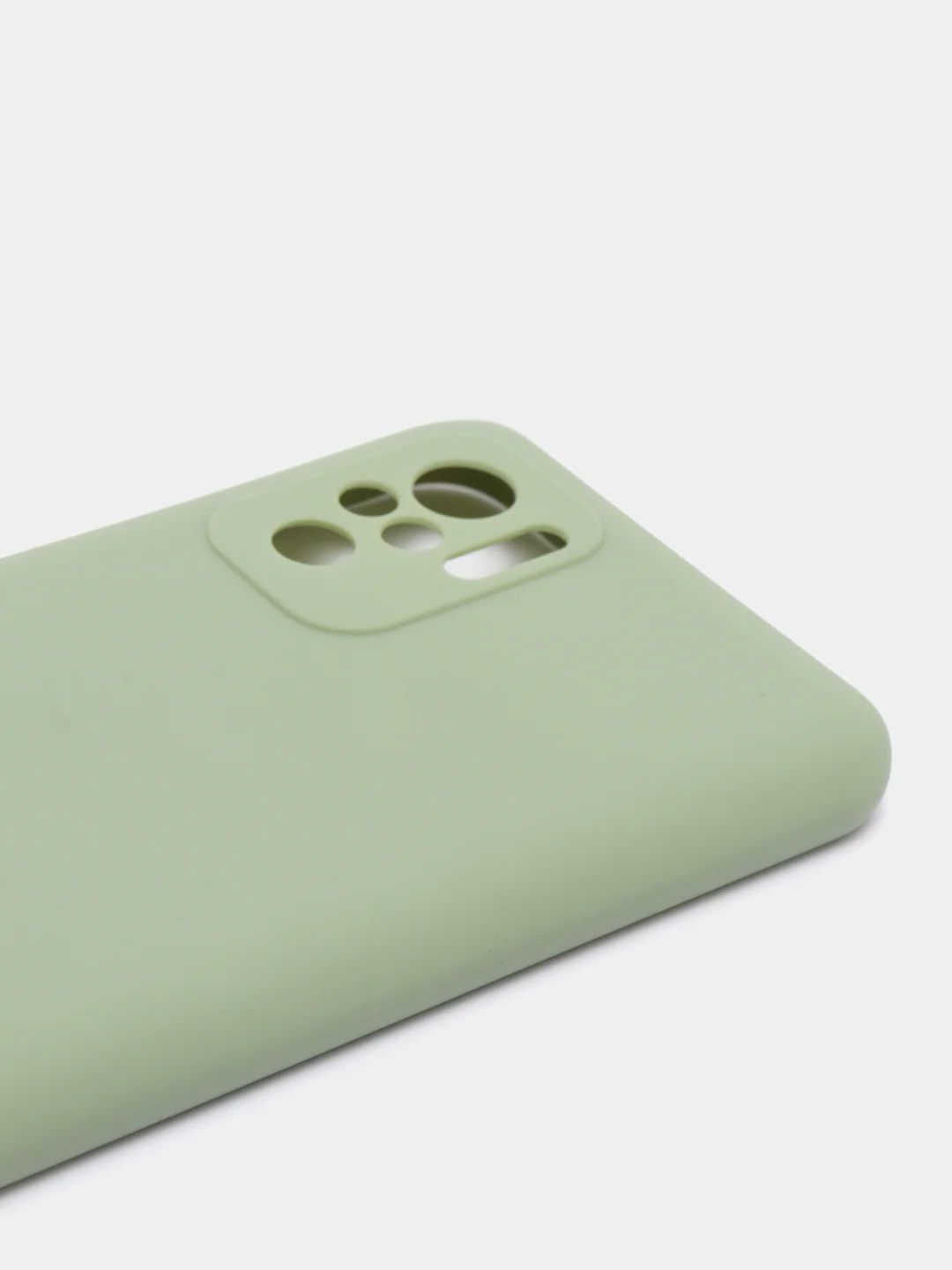 Оливковый чехол Xiaomi Redmi Note 10 / Note 10s, силиконовый