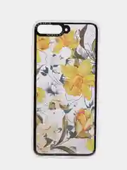 Желтый чехол Huawei Y6 2018/ Honor 7C / 7A Pro /Y6 Prime (5,7"), Хонор 7С, прозрачный с рисунком