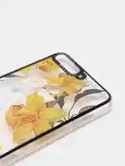 Желтый чехол Huawei Y6 2018/ Honor 7C / 7A Pro /Y6 Prime (5,7"), Хонор 7С, прозрачный с рисунком