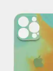 Зеленый чехол для Айфон (iPhone) 11 / 14 / 13 Pro / Max / 7 / 8 / Plus X / XS XR / 12 Mini, силиконовый