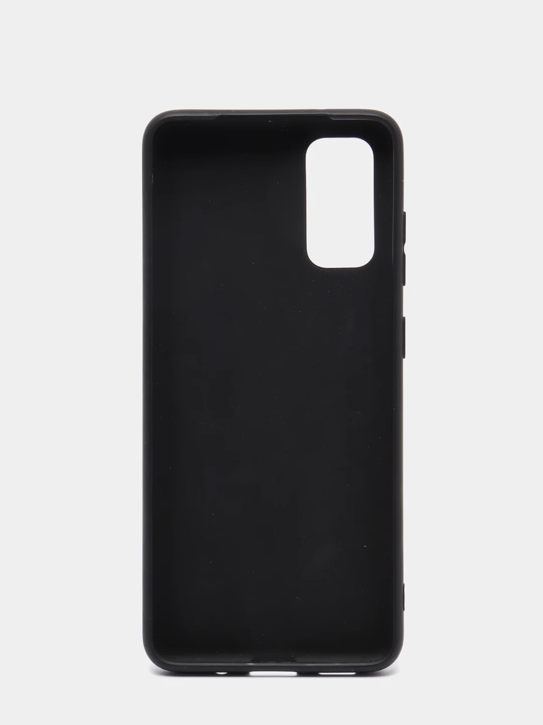 Черный чехол Samsung Galaxy S20, Самсунг Галакси С20 силиконовый