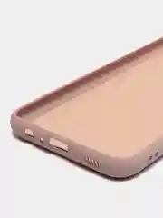 Бежевый чехол Samsung Galaxy A03. Самсунг Галакси А03 силиконовый