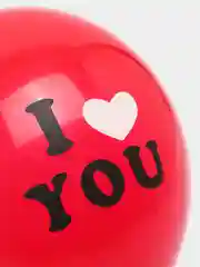 Красный воздушные шары I Love You, 30,5 см