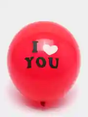 Красный воздушные шары I Love You, 30,5 см