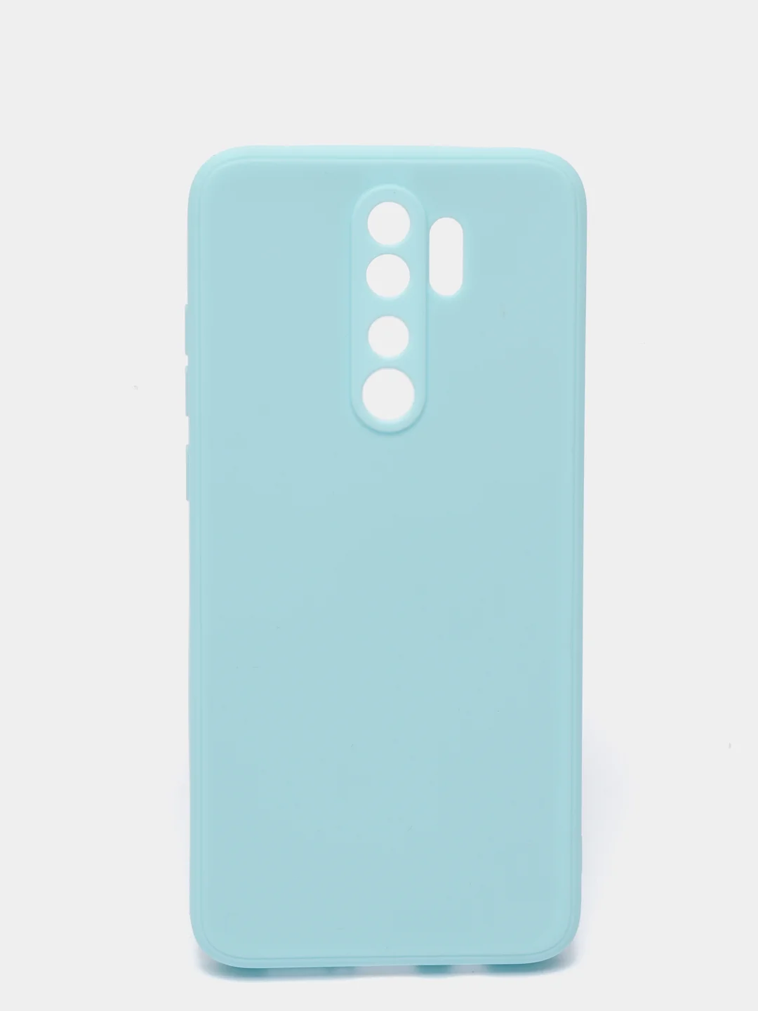 Ледяной чехол силиконовый Xiaomi Redmi Note 8 PRO с защитой камер, закрытым низом и бархатом