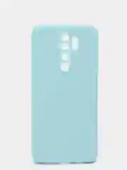 Ледяной чехол силиконовый Xiaomi Redmi Note 8 PRO с защитой камер, закрытым низом и бархатом