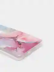 Сиреневый чехол для Honor 50 с рисунком