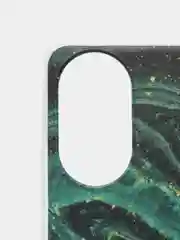 Зеленый чехол для Honor 50 с рисунком