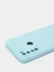 Ледяной чехол силиконовый Xiaomi Redmi Note 8T с защитой камер, закрытым низом и бархатом внутри