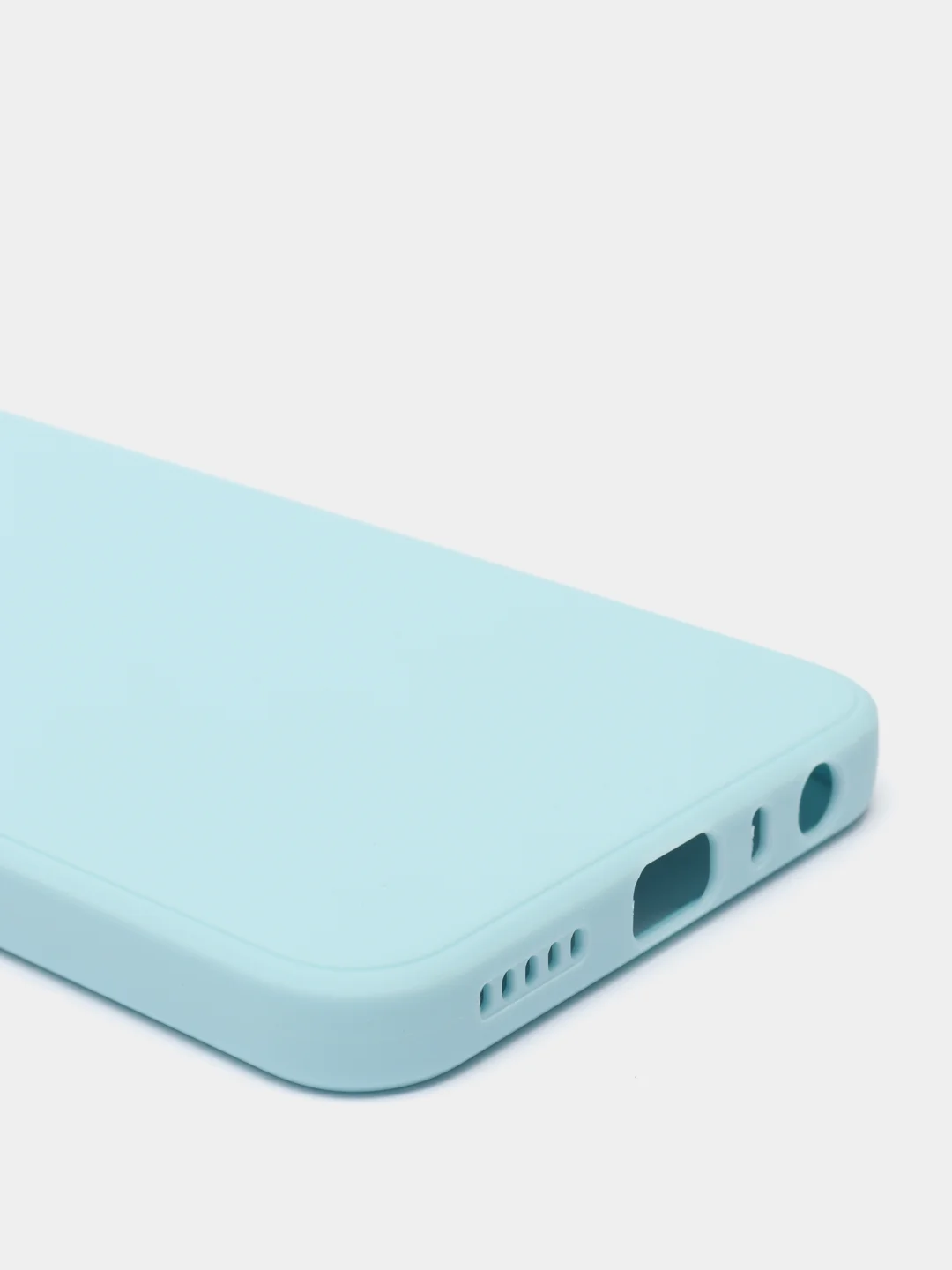Ледяной чехол силиконовый Xiaomi Redmi Note 8T с защитой камер, закрытым низом и бархатом внутри