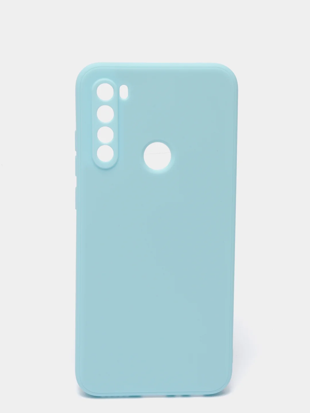 Ледяной чехол силиконовый Xiaomi Redmi Note 8T с защитой камер, закрытым низом и бархатом внутри