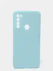 Ледяной чехол силиконовый Xiaomi Redmi Note 8T с защитой камер, закрытым низом и бархатом внутри