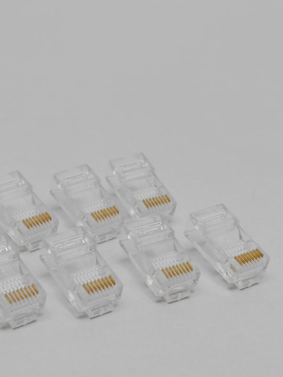 Коннектор RJ 45 5категории 10-20-100 шт