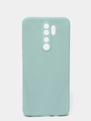 Чехол силиконовый Xiaomi Redmi Note 8 PRO с защитой камер, закрытым низом и бархатом