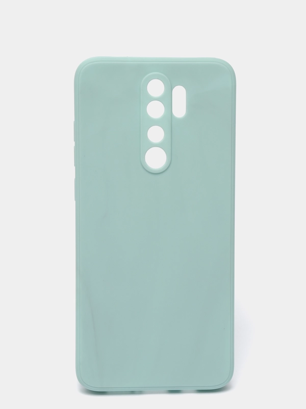 Чехол силиконовый Xiaomi Redmi Note 8 PRO с защитой камер, закрытым низом и бархатом
