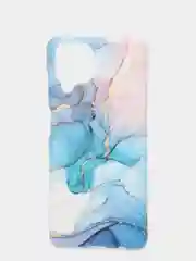 Лазурный чехол для Samsung A12, A22S, M12 с картинкой