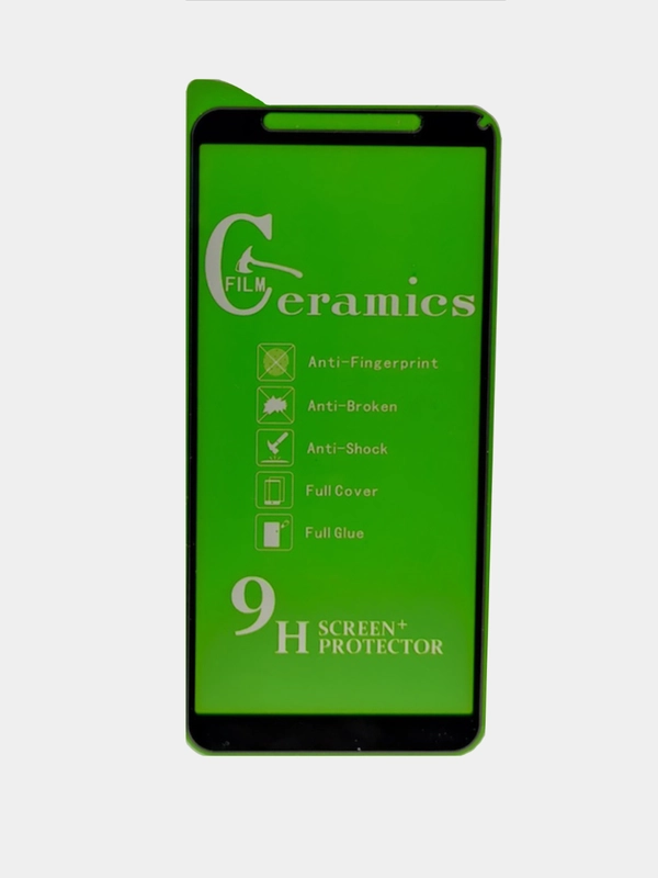 Защитное стекло Ceramics на Samsung A01 Core (Самсунг А01 Коре), гибкое