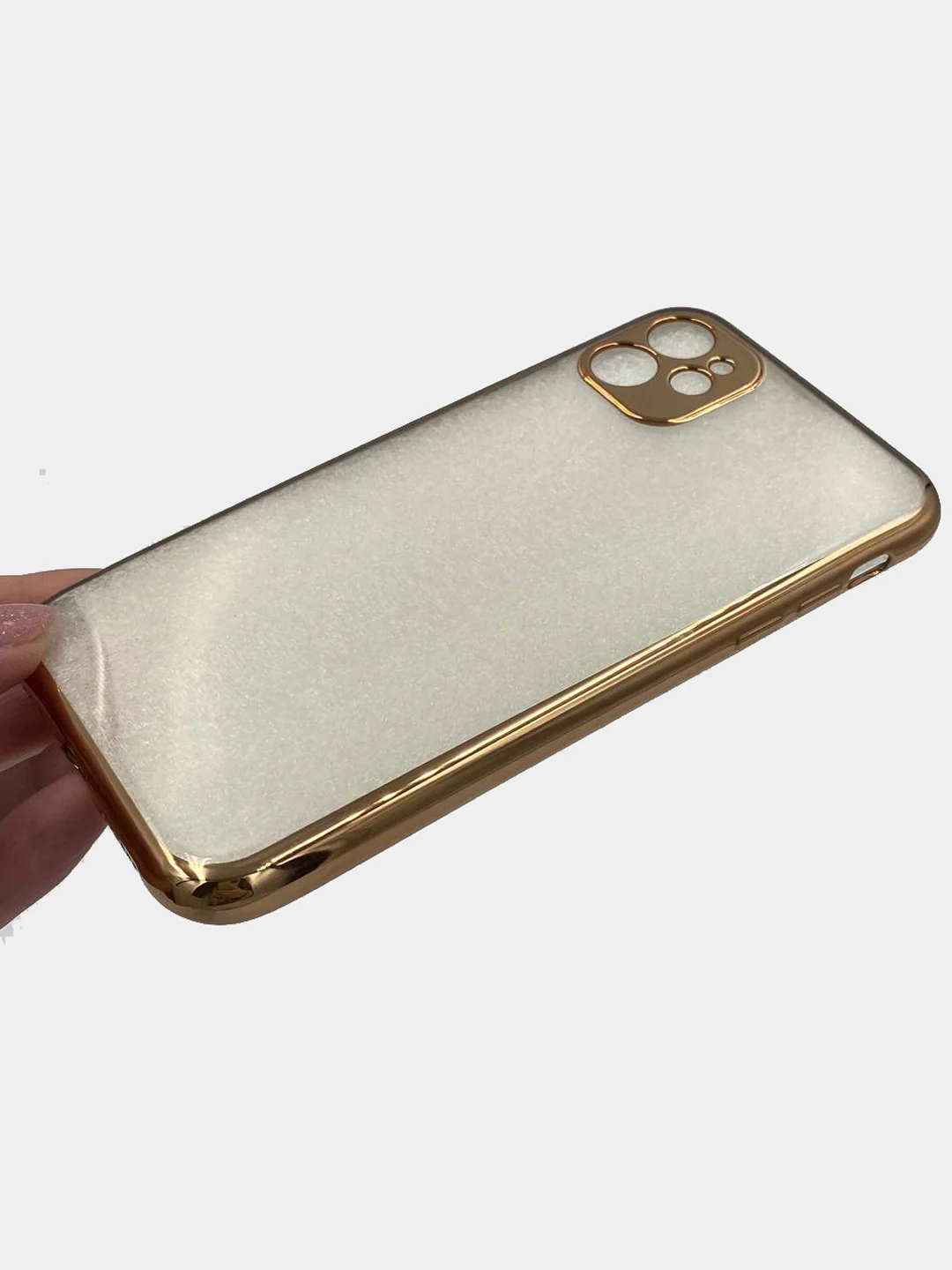Золотой чехол для iPhone 11