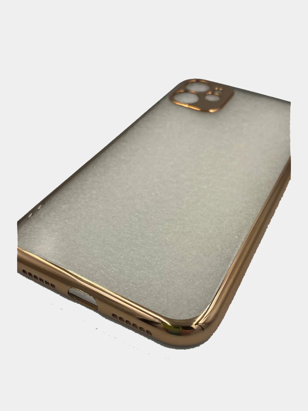 Золотой чехол для iPhone 11
