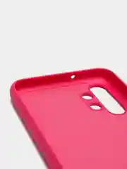 Вишнёвый чехол Silicone Cover для Samsung Galaxy A13, Самсунг Галакси А13 4G, силиконовый