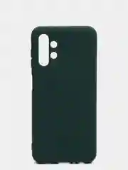 Зеленый чехол Silicone Cover для Samsung Galaxy A13, Самсунг Галакси А13 4G, силиконовый
