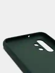 Зеленый чехол Silicone Cover для Samsung Galaxy A13, Самсунг Галакси А13 4G, силиконовый