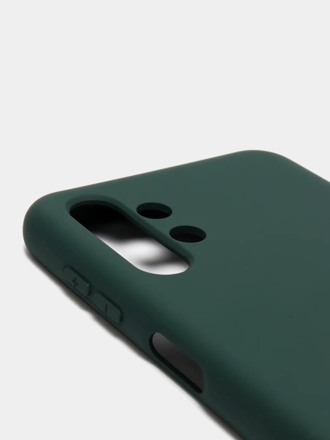 Зеленый чехол Silicone Cover для Samsung Galaxy A13, Самсунг Галакси А13 4G, силиконовый
