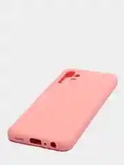 Розовый чехол Silicone Cover для Samsung Galaxy A13, Самсунг Галакси А13 4G, силиконовый