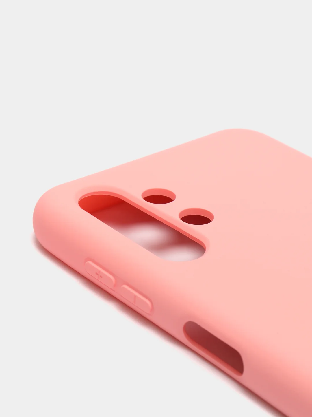 Розовый чехол Silicone Cover для Samsung Galaxy A13, Самсунг Галакси А13 4G, силиконовый