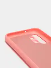 Розовый чехол Silicone Cover для Samsung Galaxy A13, Самсунг Галакси А13 4G, силиконовый