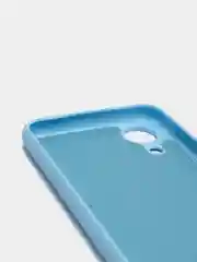 Небесно-голубой чехол Samsung Galaxy A03 Core, Самсунг Галакси А03 Кор силиконовый Silicone Cover