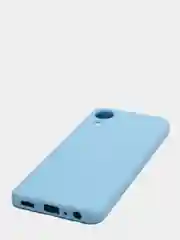 Небесно-голубой чехол Samsung Galaxy A03 Core, Самсунг Галакси А03 Кор силиконовый Silicone Cover
