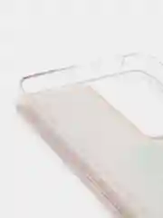 Вишнёвый чехол Samsung Galaxy S21 Ultra, Галакси С21 силиконовый переливающийся, жидкий с блестками