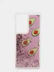 Конфетный чехол Samsung Galaxy S21 Ultra, Галакси С21 силиконовый переливающийся, жидкий с блестками