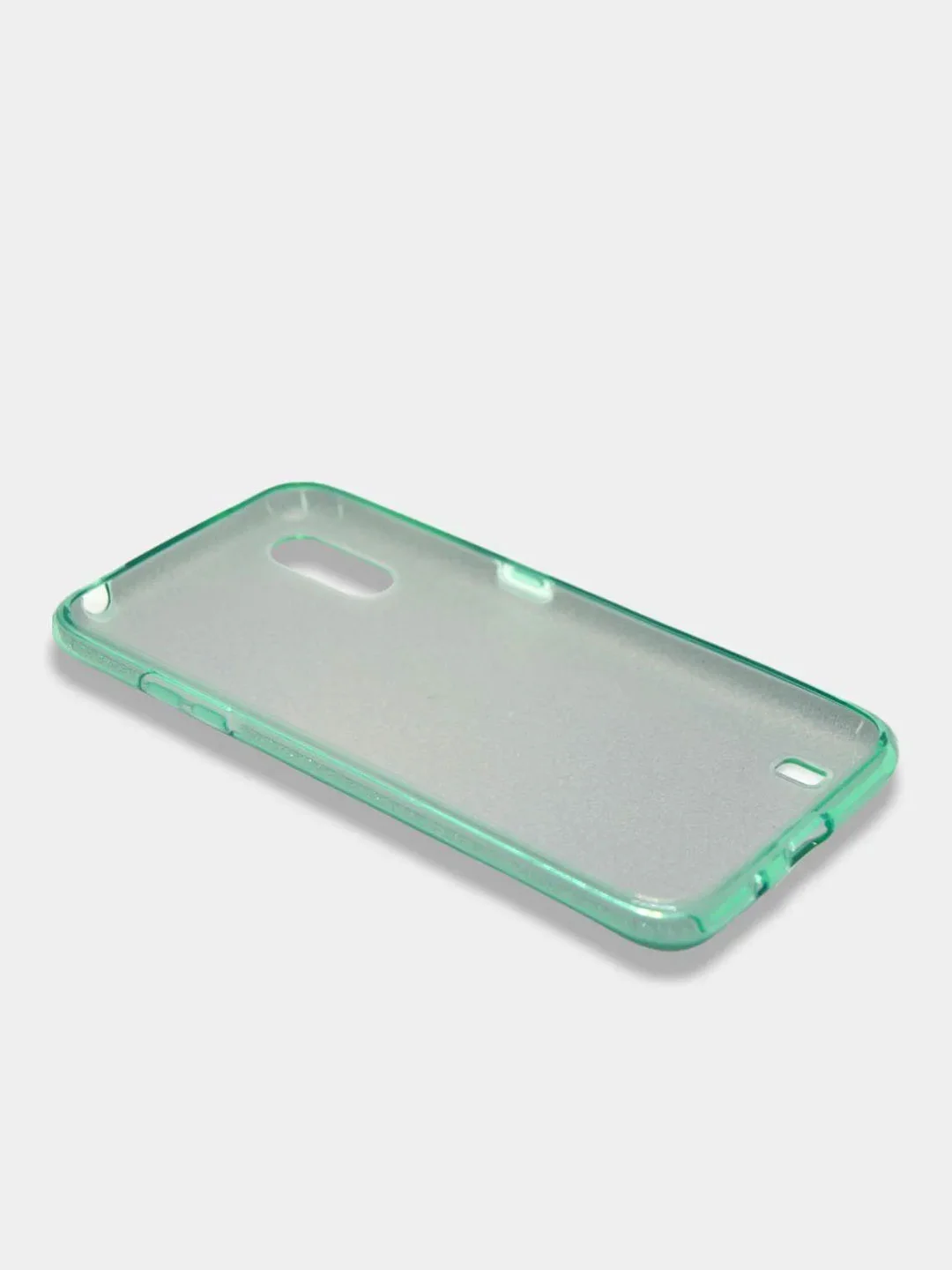 Бирюзовый чехол блестящий Samsung Galaxy A01, A10, M10, A10S, A11, M11 накладка c блёстками