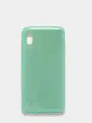 Бирюзовый чехол блестящий Samsung Galaxy A01, A10, M10, A10S, A11, M11 накладка c блёстками