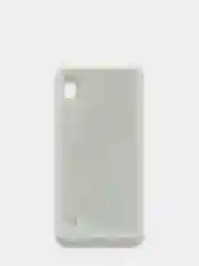 Серебряный чехол блестящий Samsung Galaxy A01, A10, M10, A10S, A11, M11 накладка c блёстками